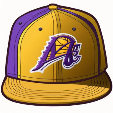 transparent hat lakers clipart front view