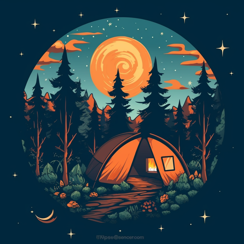 camp fire clip art