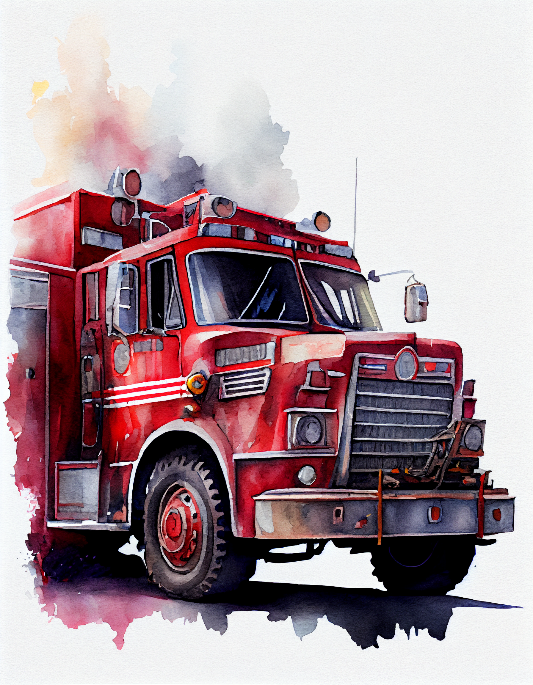 firetruck clipart