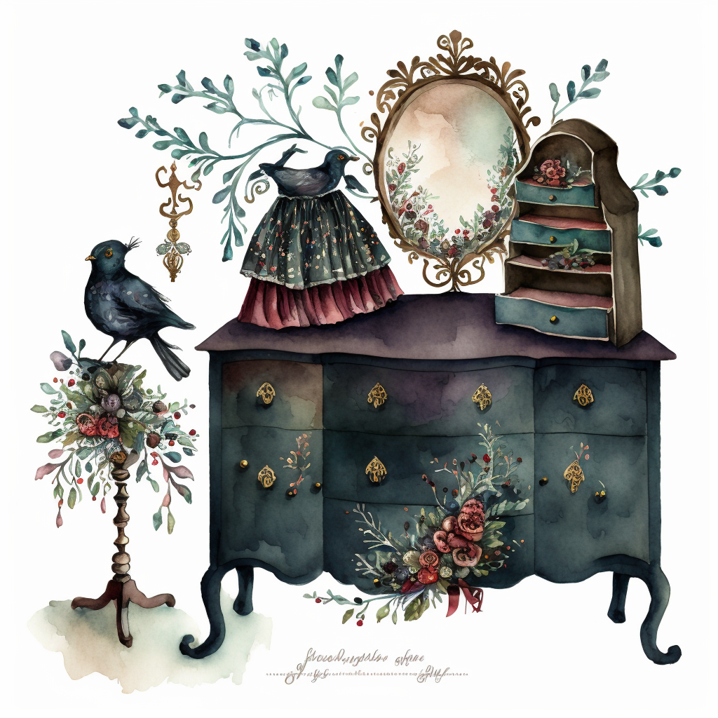 dresser cliparts