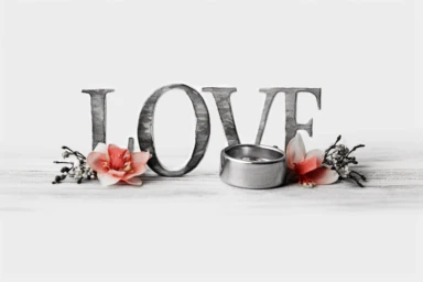 , watercolor, LOVE, word, L O V E, Letters, Ring, Wedding ring, Letter O ring, Ring as letter, no background, clean background, spaced out, he clipart, clipart