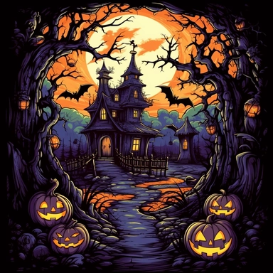Halloween for Holiday clip art illustrator