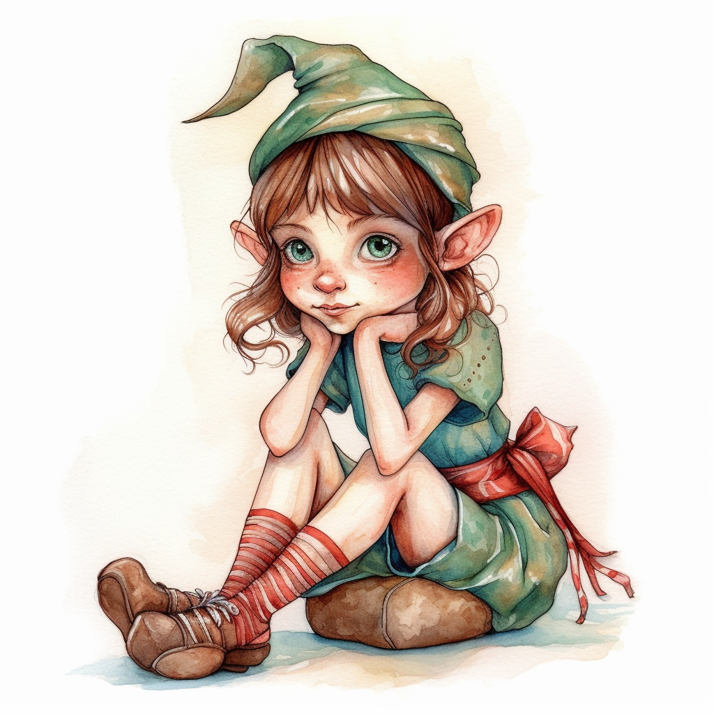 girl christmas cliparts