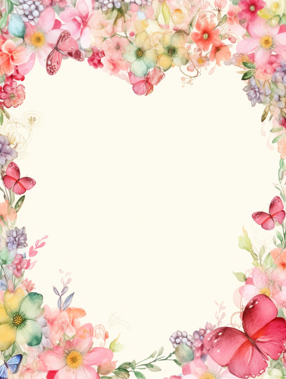 heart flower cliparts