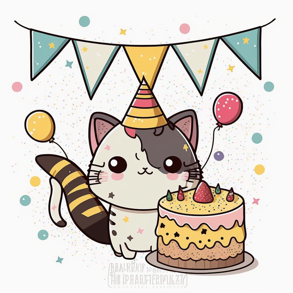 birthday art clip