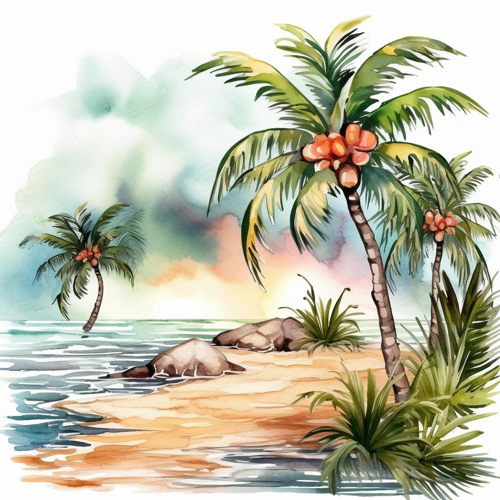 landscape drawing cliparts
