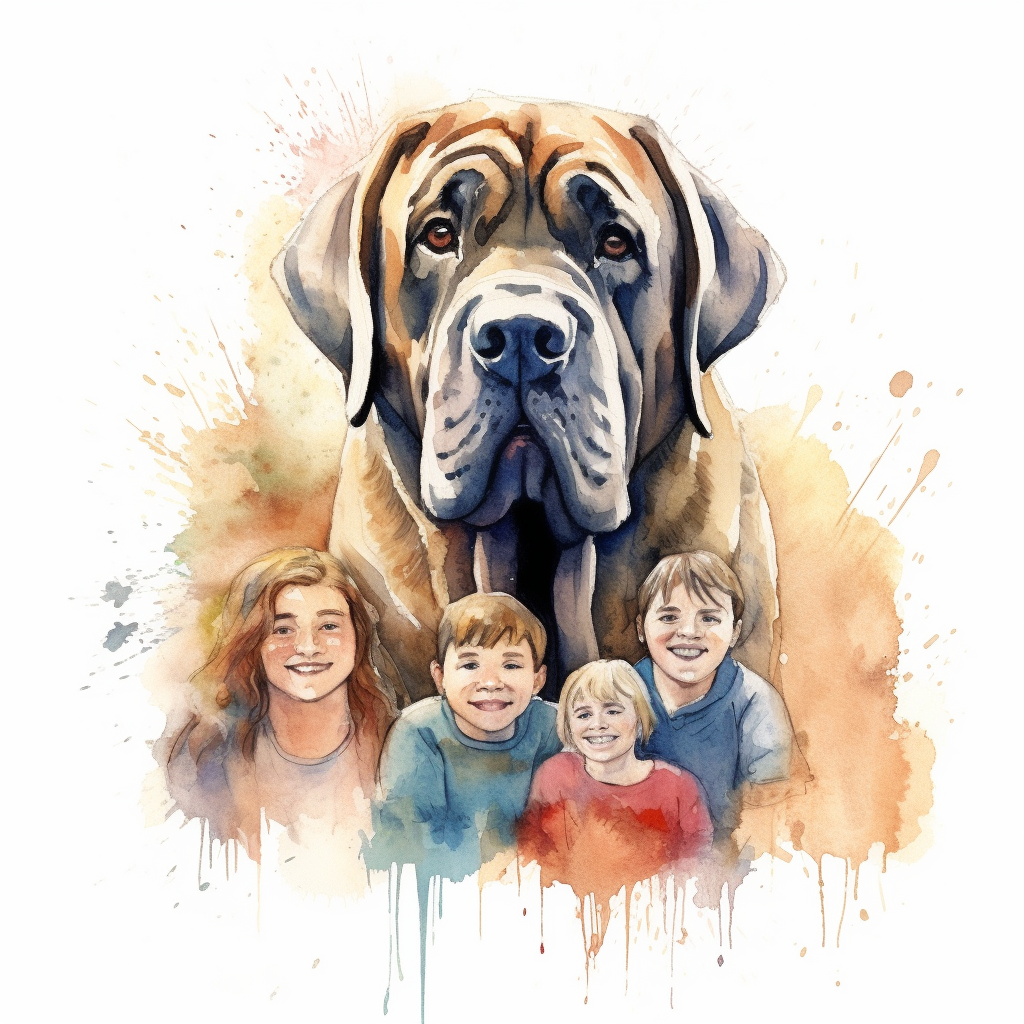 mastiff dog cliparts