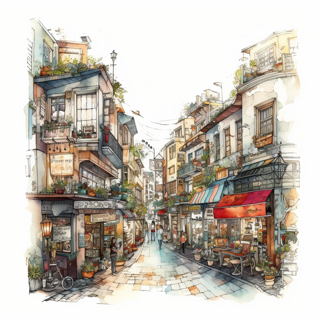 neighborhood cliparts