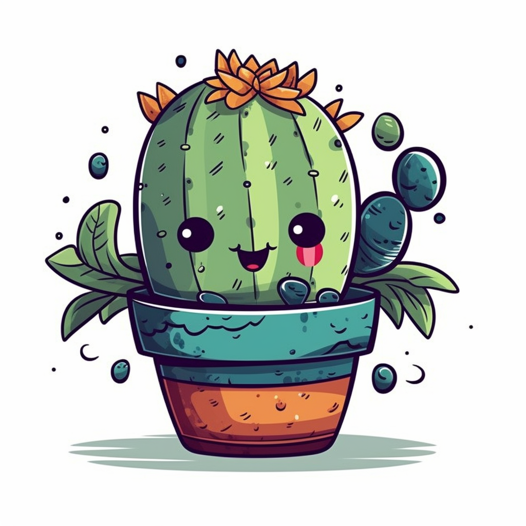 mexican cactus cliparts