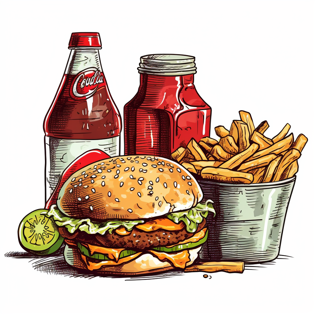 hamburger patty cliparts