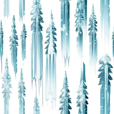 218: Create a set of digital icicle clipart with a winter wonderland theme. The icicles should be intricately designed with a mix of transparent and opaque areas to give the impression of depth and dimension. Use a cool color palette of icy blues, whites, and silvers to capture the frosty feeling of winter. The clipart should be in PNG format and high-resolution for use in various creative projects.