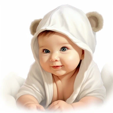 clipart of a new baby, taille 1080px