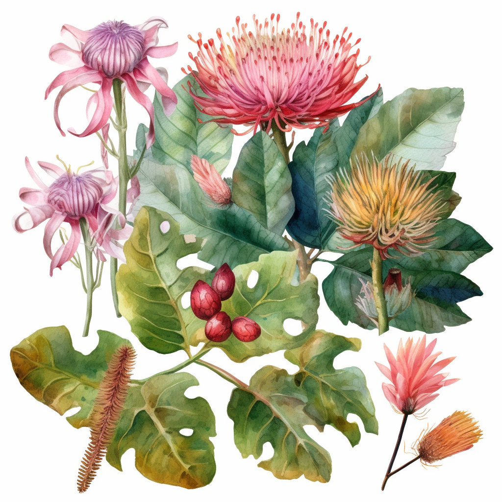 art clips of flowers