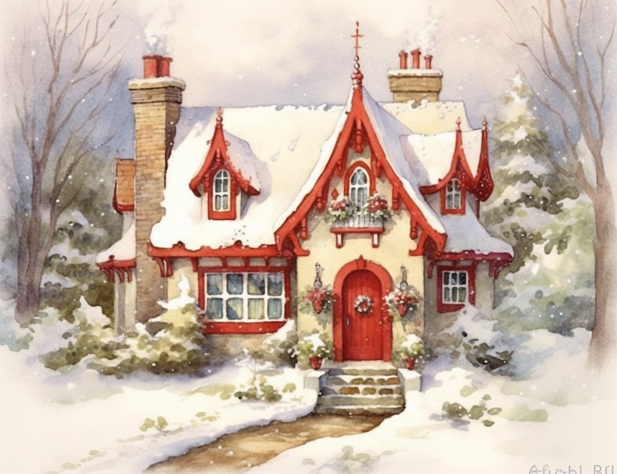 christmas cliparts snow