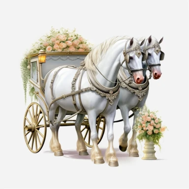 beautiful realistic white wedding horses and cart with four perfect legs and hooves wedding realistic elegant horse with beautiful realistic eyes perfect wedding horses and cart,clip art graphics , PNG image,transparent background ,ultra highly detailed, 18k, sharp focus, bright photo with vibrant colours, digitally enhanced,photographic, enhanced graphics, png format, straight, sharp focus, bright lighting, intricate detailed png image ,high definition,300dpi,graphic clipart,computer graphics