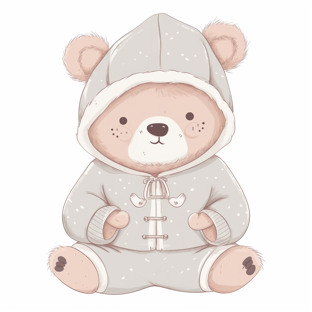 cute pajama cliparts
