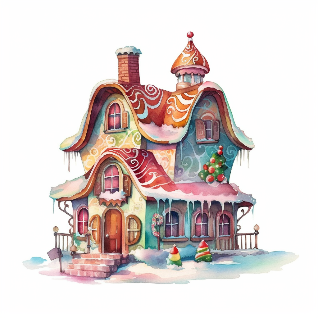 candy house cliparts