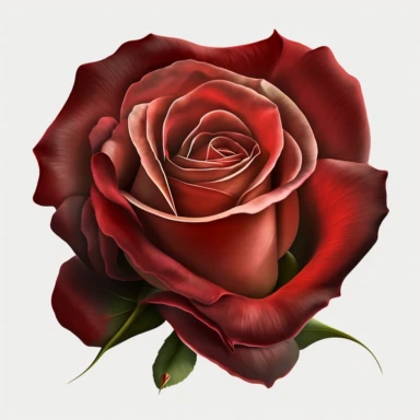 Watercolor red rose clipart red rose head. just red rose head on transparent background. no text. lifelike. 4k. 8k. the rose has no leaves on the thorns. hyper realistic, red rose circle ribbon, no background. no shadows