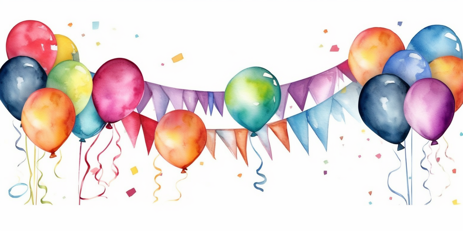 birthday banner clipart