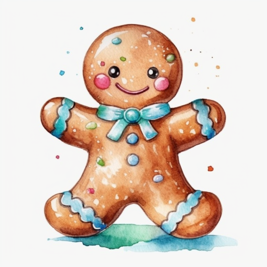 gingerbread man cliparts