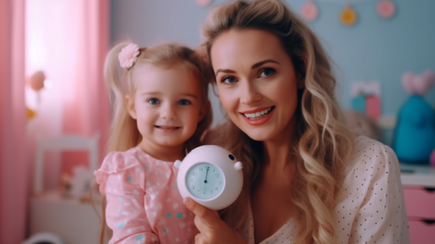 clip on alarm clock