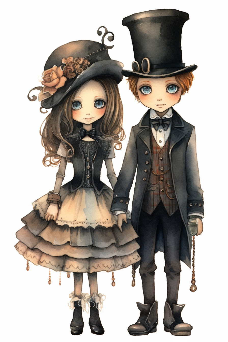 girl wedding cliparts