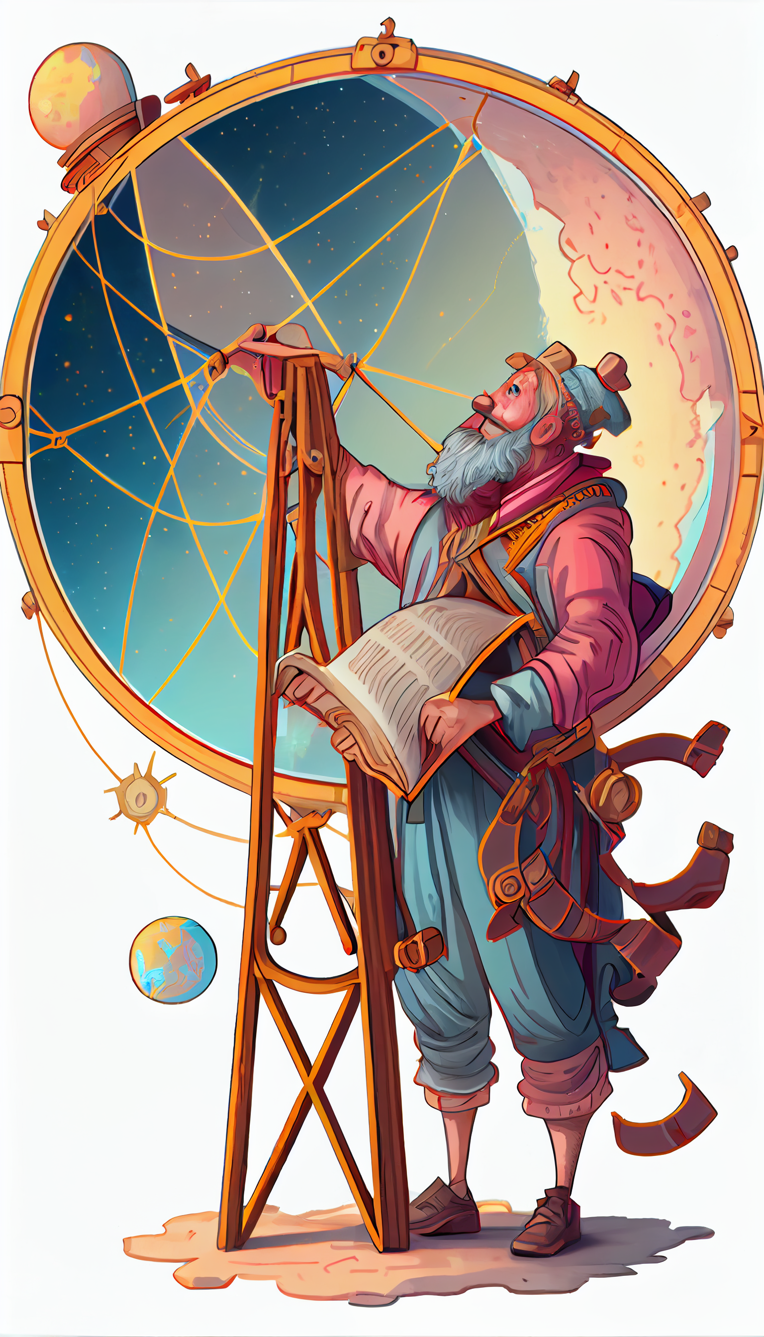 astronomer cliparts