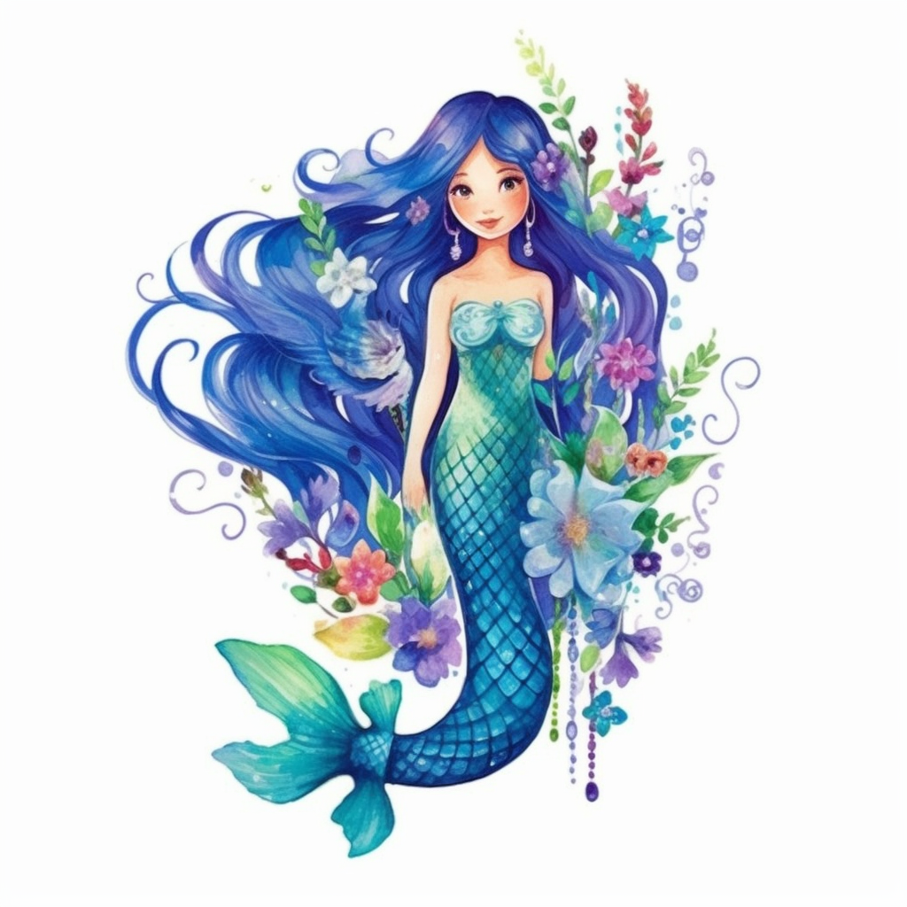 blue fish clipart