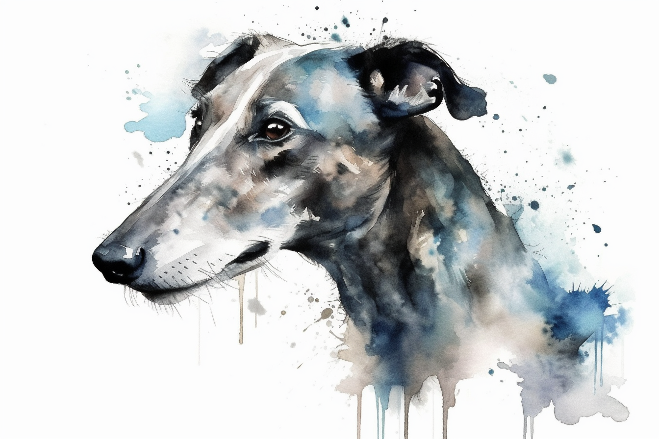 greyhound clipart