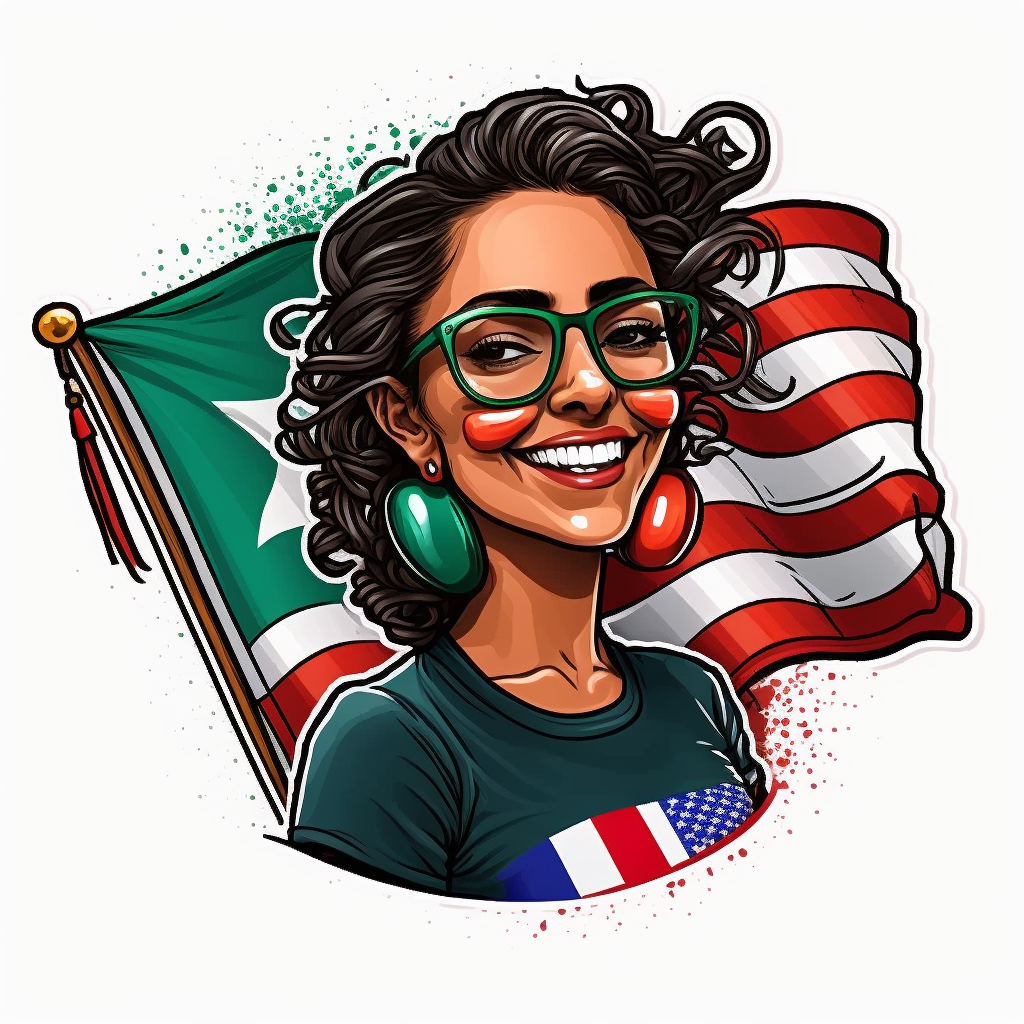mexican woman cliparts