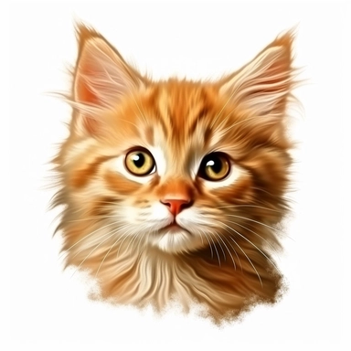 realistic cat clip art