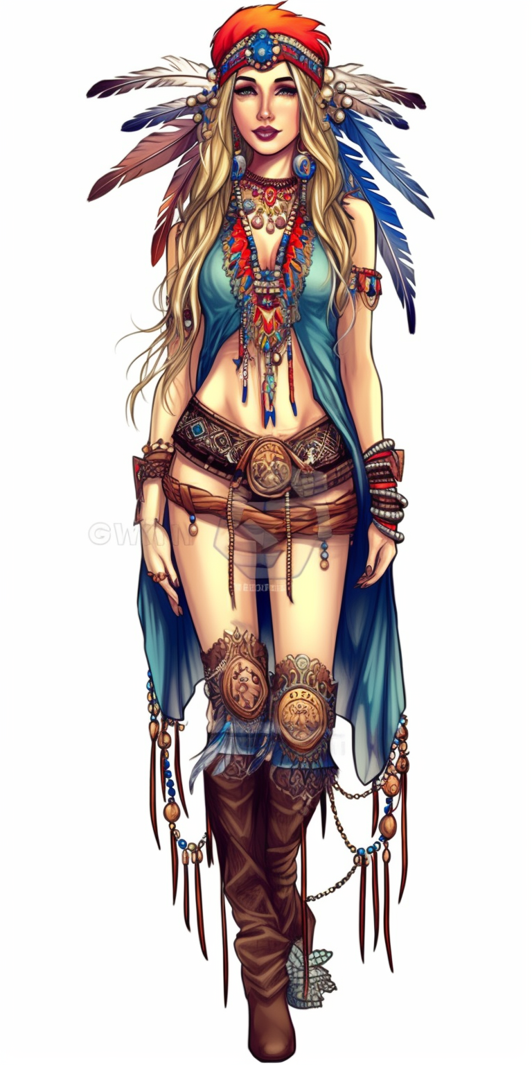indian chief clipart