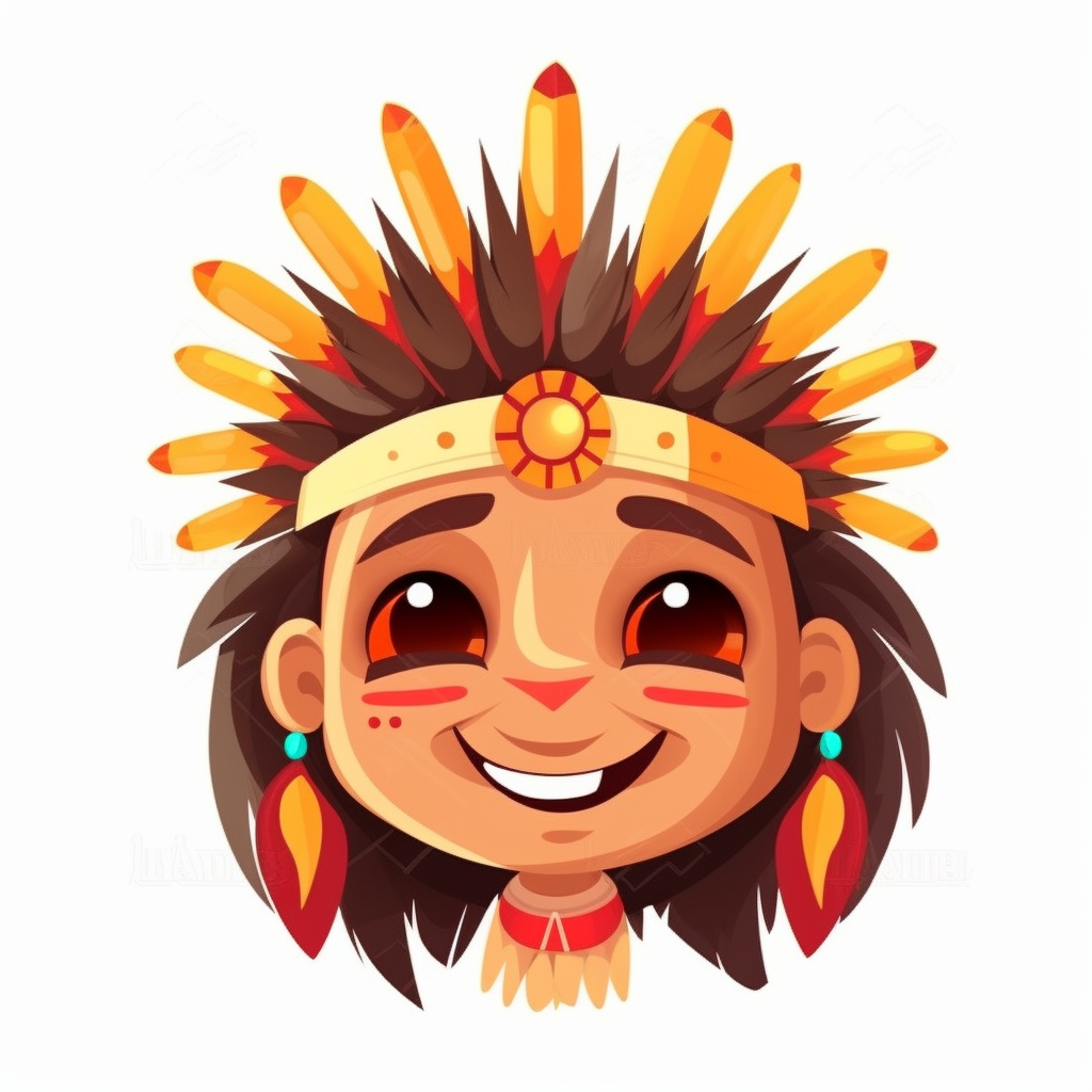 indian mascot cliparts