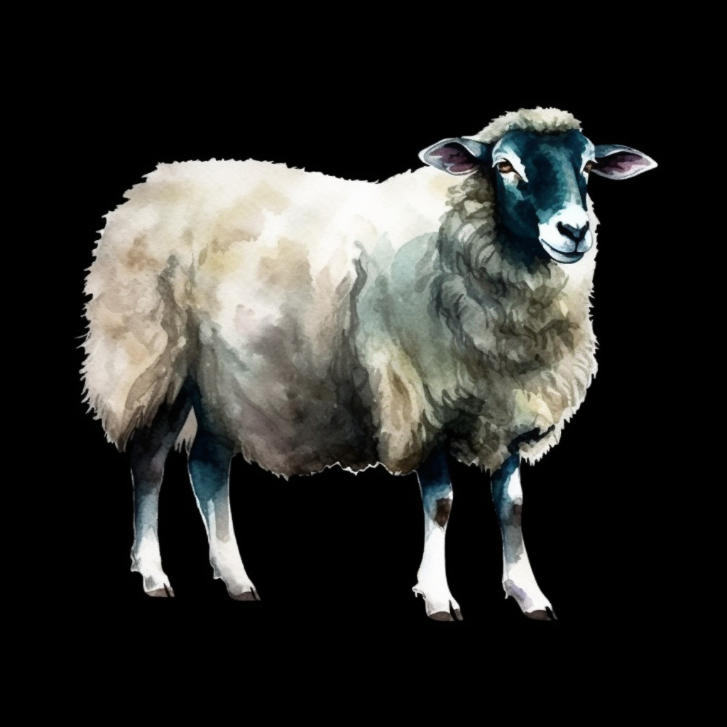 black sheep clipart