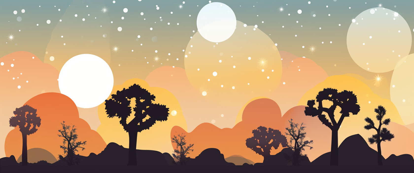 night sky clipart
