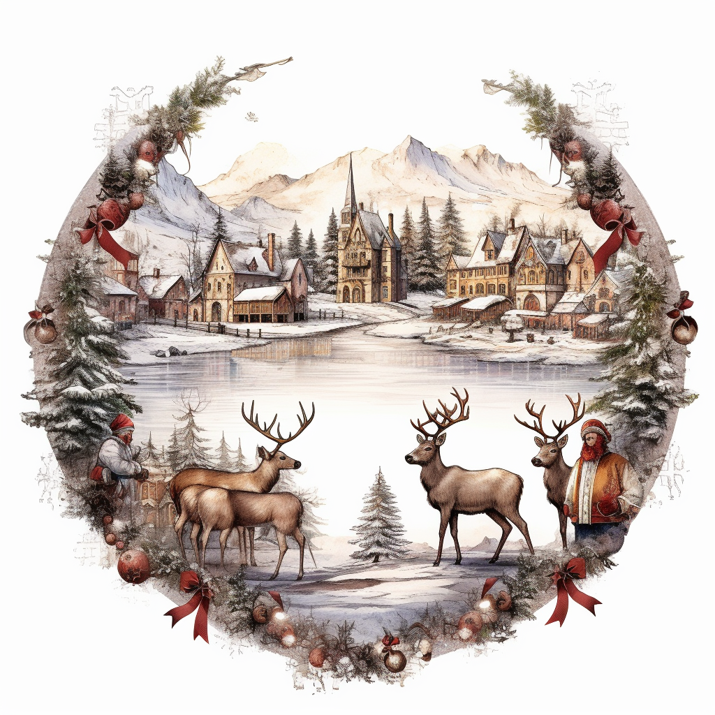 christmas church cliparts
