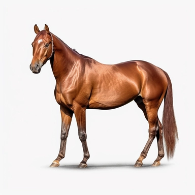 beautiful realistic chestnut thoroughbred horse with four perfect legs and hooves beautiful realistic eyes realistic thoroughbred horse , clip art graphics , PNG image,transparent background ,ultra highly detailed, 18k, sharp focus, bright photo with vibrant colours, digitally enhanced,photographic, enhanced graphics, png format, straight, sharp focus, bright lighting, intricate detailed png image ,high definition,300dpi,graphic clipart,computer graphics