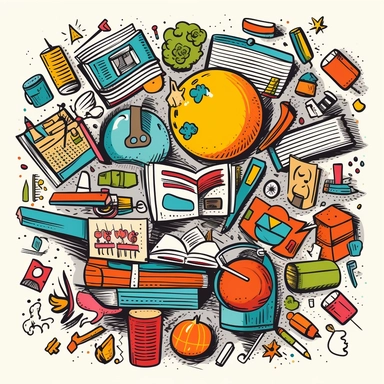 Education vector clip art