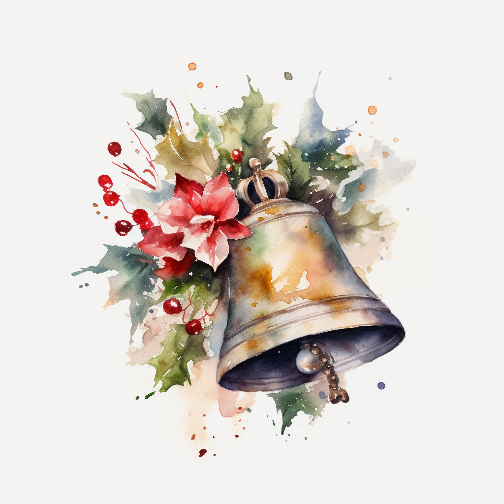 christmas bell clipart