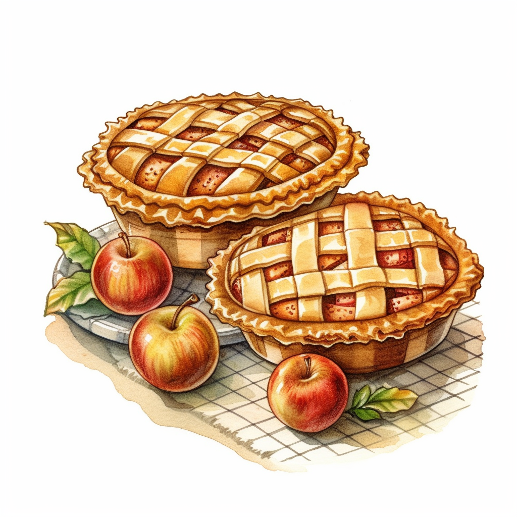apple pie clipart