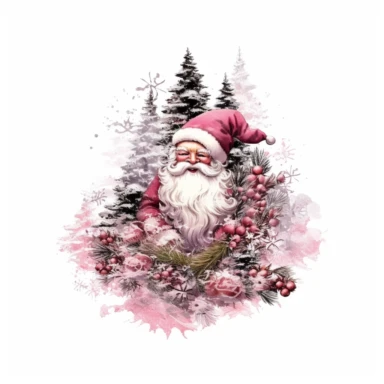 christmas png, pink christmas clipart, western christmas png, santa png, shirt png christmas, christmas sublimation designs, christmas tree, pink christmas png, christmas digital download, hand drawing on white background 8k--16:9