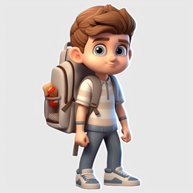 white boy 3d, white boy clipart with backpack, move back to school motive, white teen school girl png clipart, white boy magic png