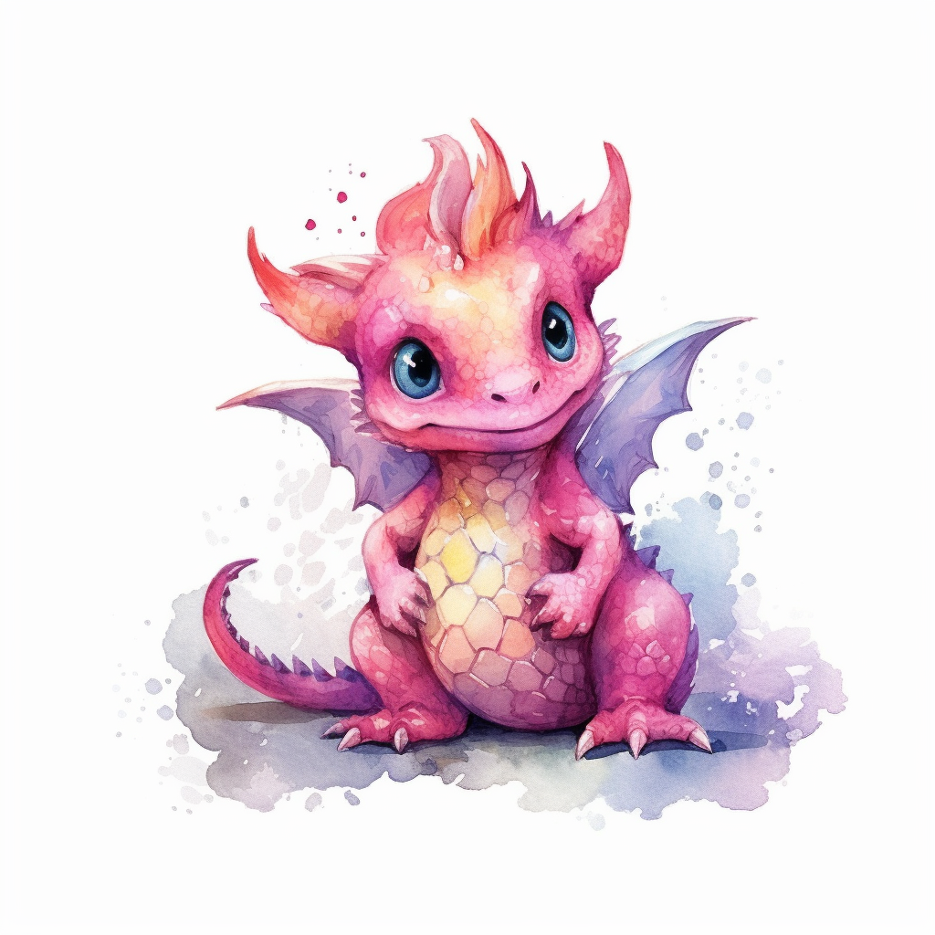 baby dragon cliparts