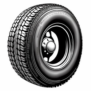 4x4 tyre clipart hd 1970s