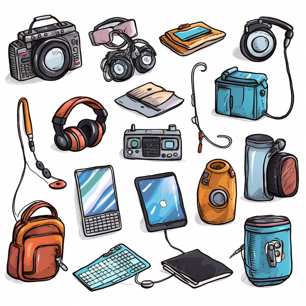 gadgets cliparts
