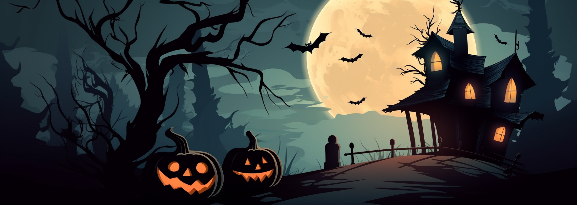 halloween moon clipart