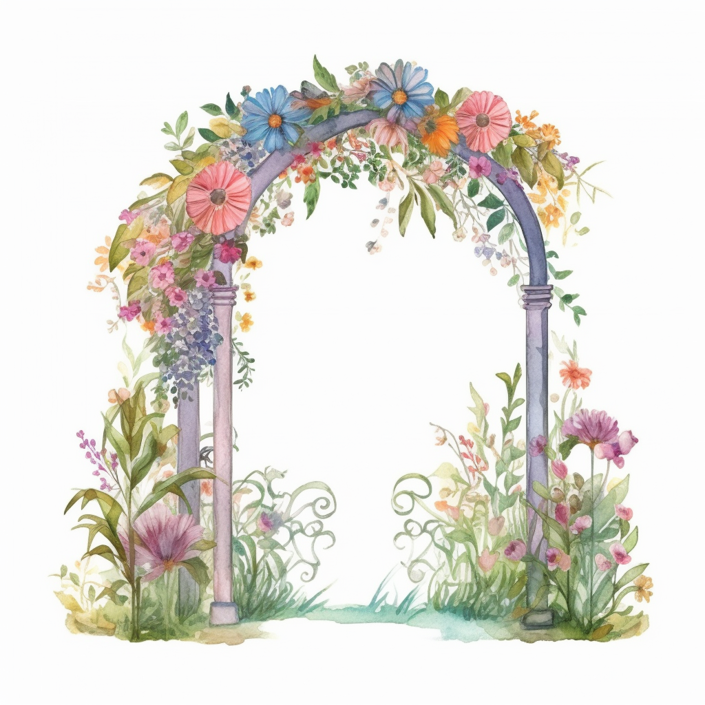 flower drawings cliparts