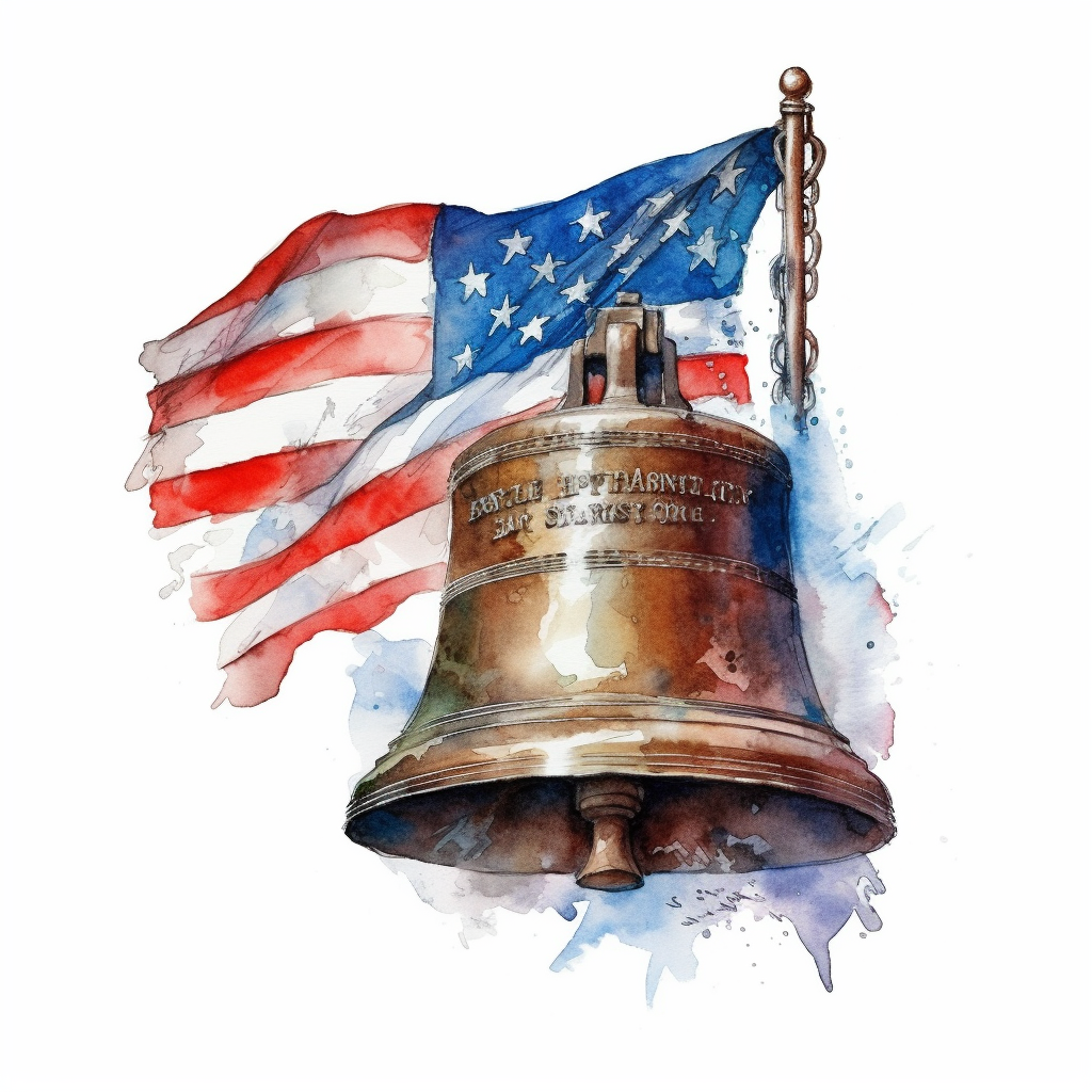 liberty bell clipart