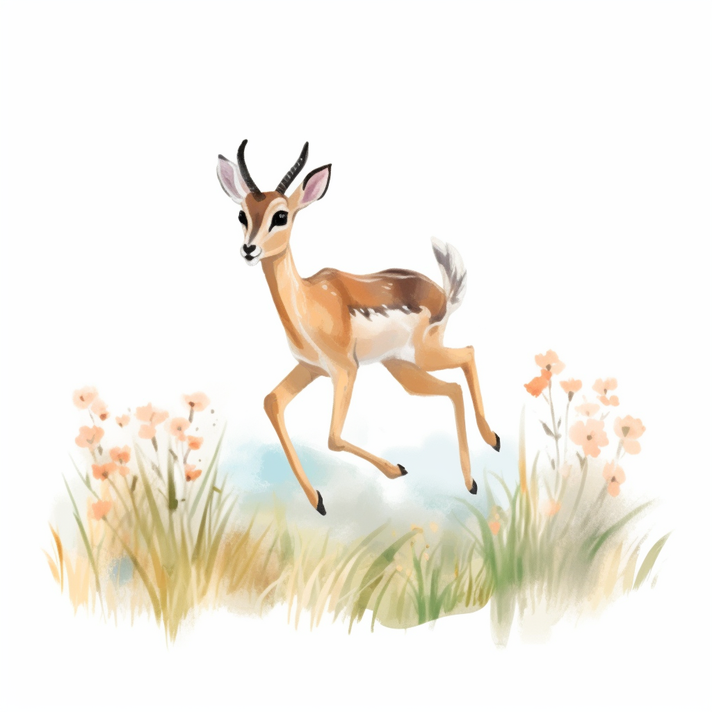 leaping cliparts
