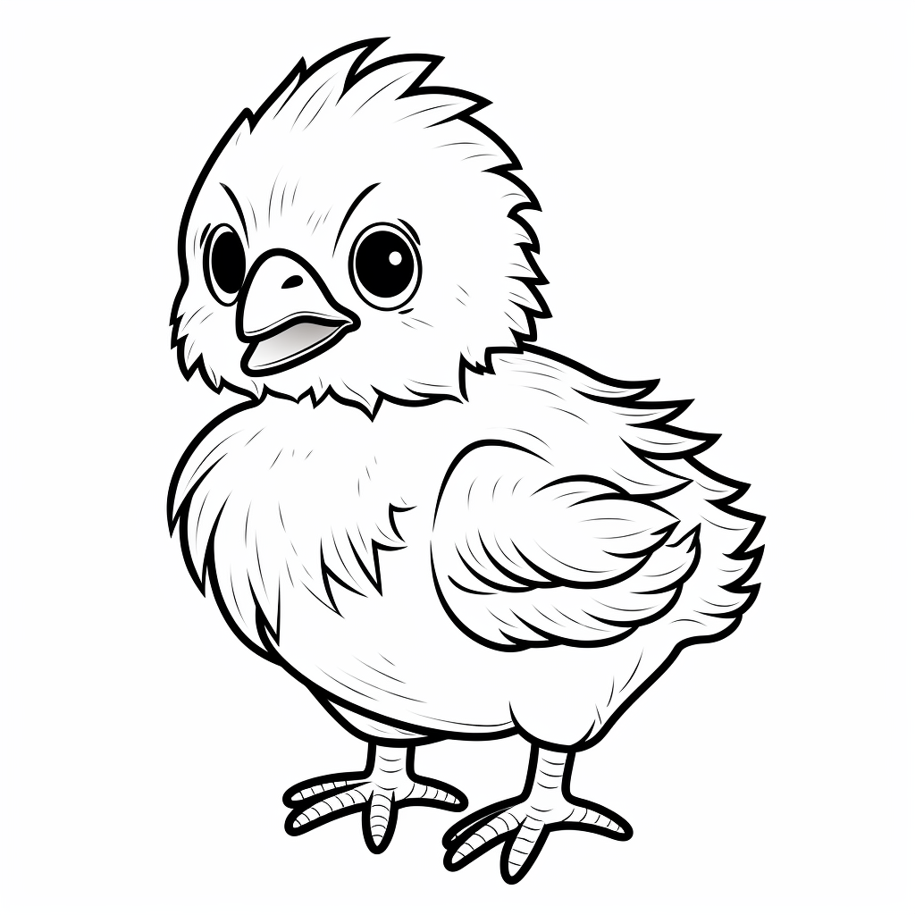 chicken cliparts black